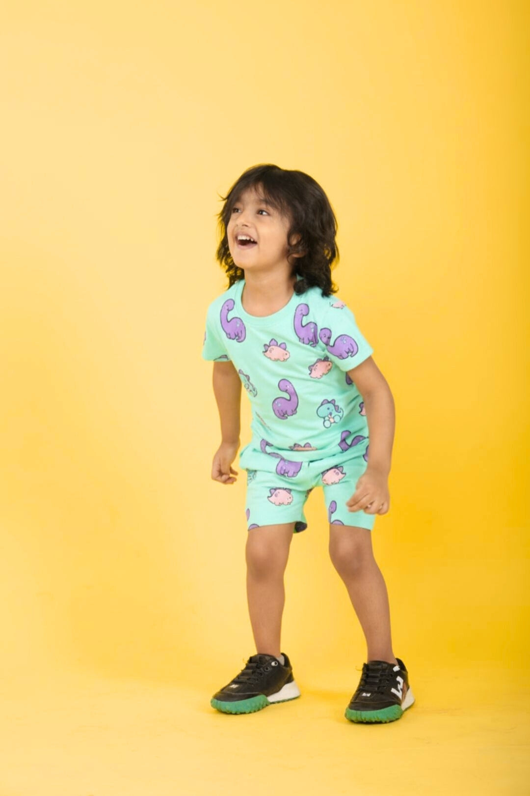Aqua Pure Cotton Printed Co-ord Set for Boys
