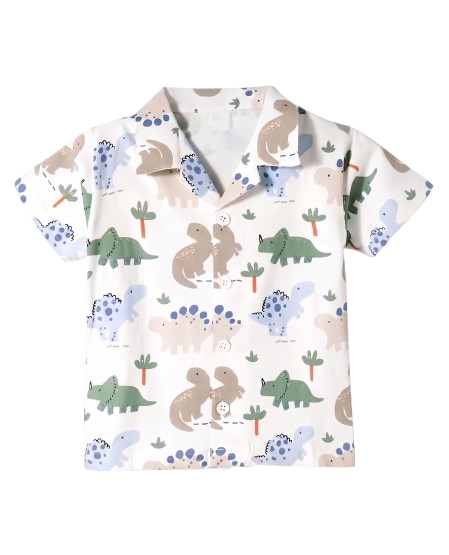 Dino Adventure Kids’ Shirt – Fun, Playful & Comfy